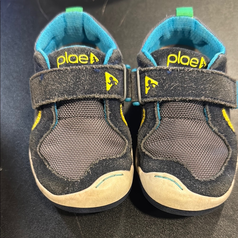 Plae Kids Shoes - Black and Blue